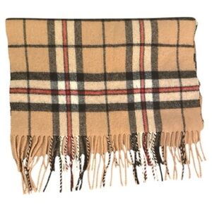 Johnstons Of Elgin Lambswool Checkered Scarf